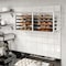 Amgood AmGood 10 Tier Wall Mounted Half Size Sheet / Bun Pan Rack. 40 in. x 13 in. x 18 in. BPR WM-HALF-10-Z - alternate 4